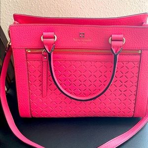 Hot pink Kate Spade shoulder bag